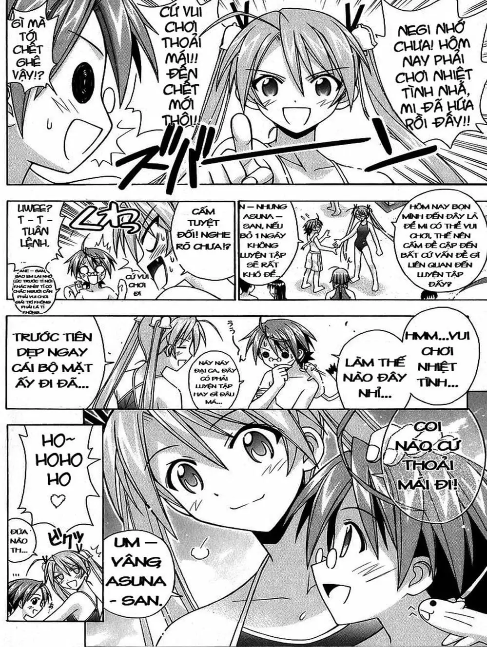 Truyện Tranh Pháp Sư Tí Hon Negima - Mahou Sensei Negima! trang 10