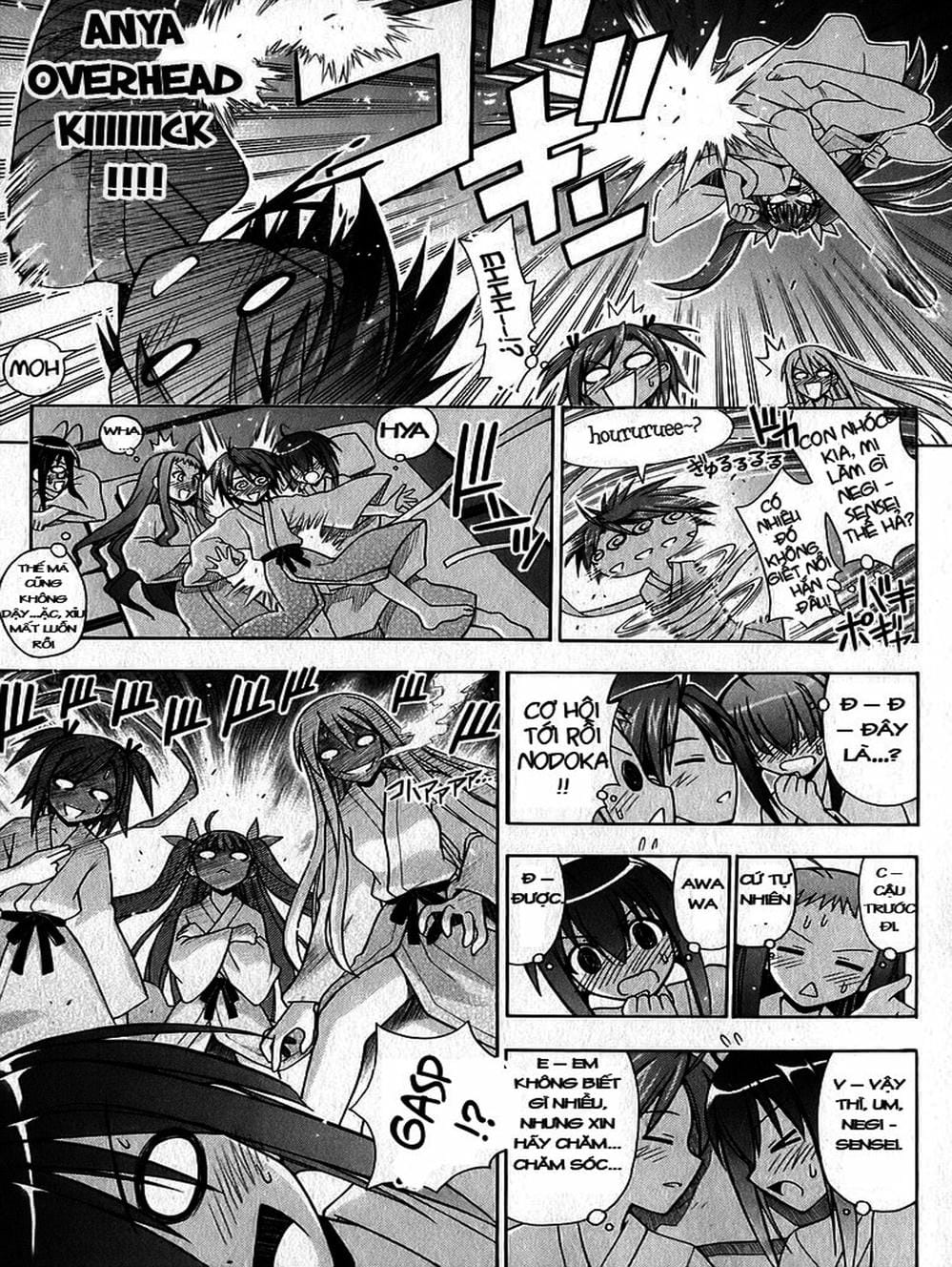 Truyện Tranh Pháp Sư Tí Hon Negima - Mahou Sensei Negima! trang 10