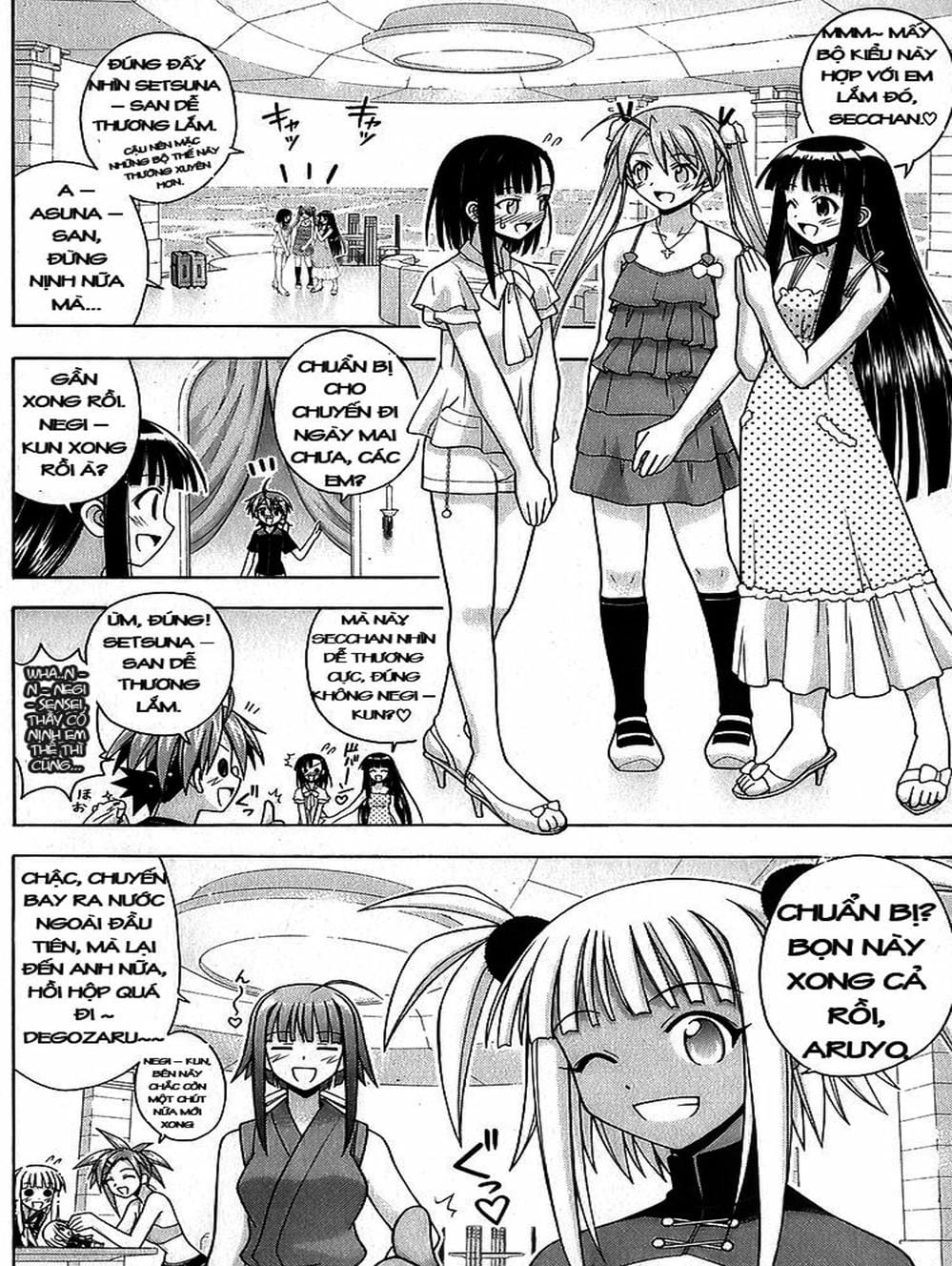 Truyện Tranh Pháp Sư Tí Hon Negima - Mahou Sensei Negima! trang 10