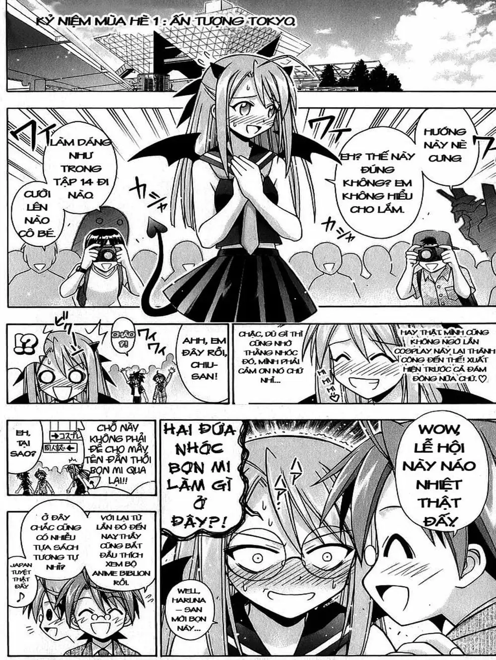 Truyện Tranh Pháp Sư Tí Hon Negima - Mahou Sensei Negima! trang 10