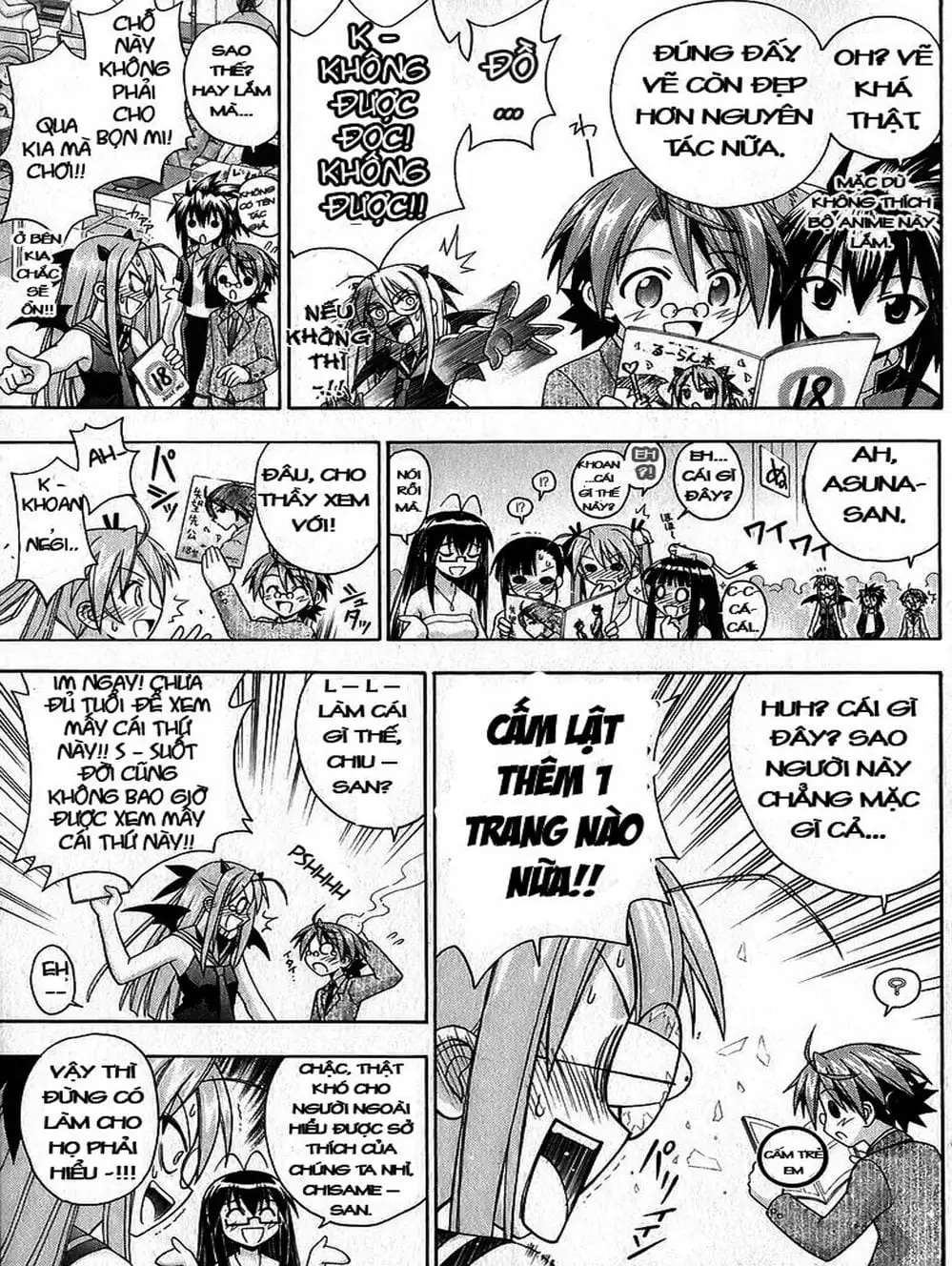 Truyện Tranh Pháp Sư Tí Hon Negima - Mahou Sensei Negima! trang 10