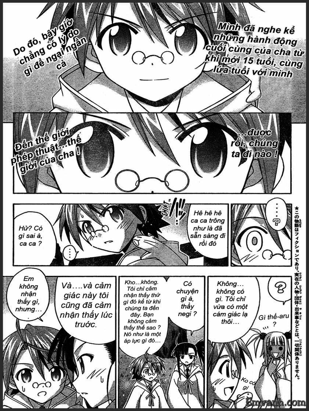Truyện Tranh Pháp Sư Tí Hon Negima - Mahou Sensei Negima! trang 10