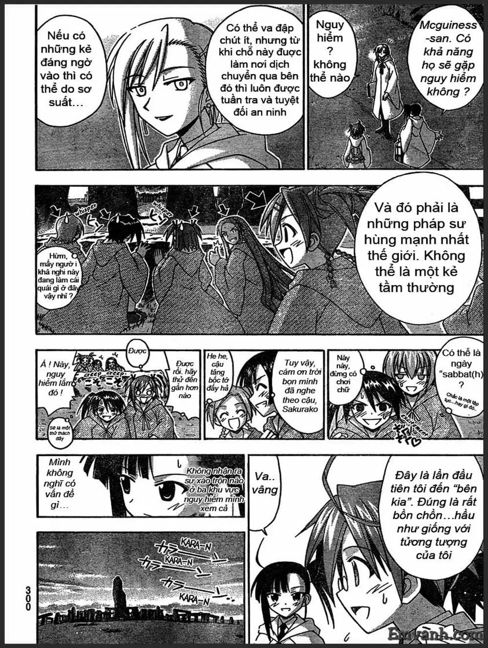 Truyện Tranh Pháp Sư Tí Hon Negima - Mahou Sensei Negima! trang 10