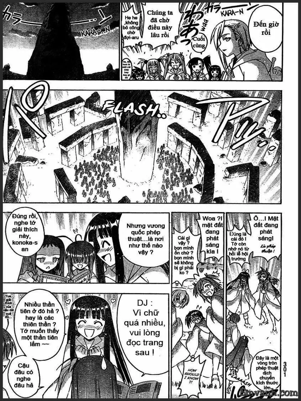 Truyện Tranh Pháp Sư Tí Hon Negima - Mahou Sensei Negima! trang 10