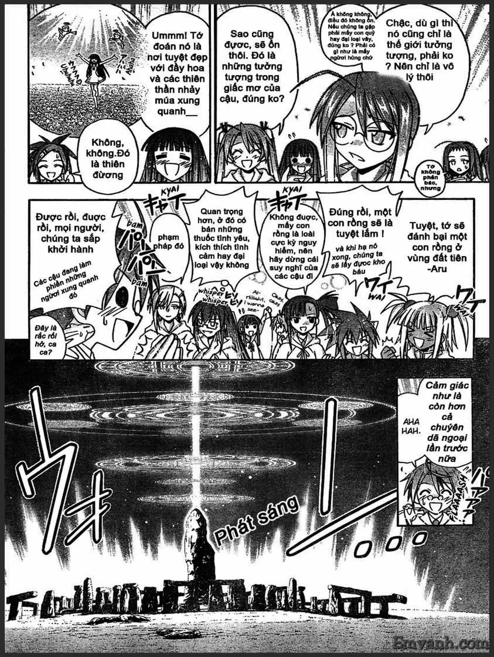 Truyện Tranh Pháp Sư Tí Hon Negima - Mahou Sensei Negima! trang 10