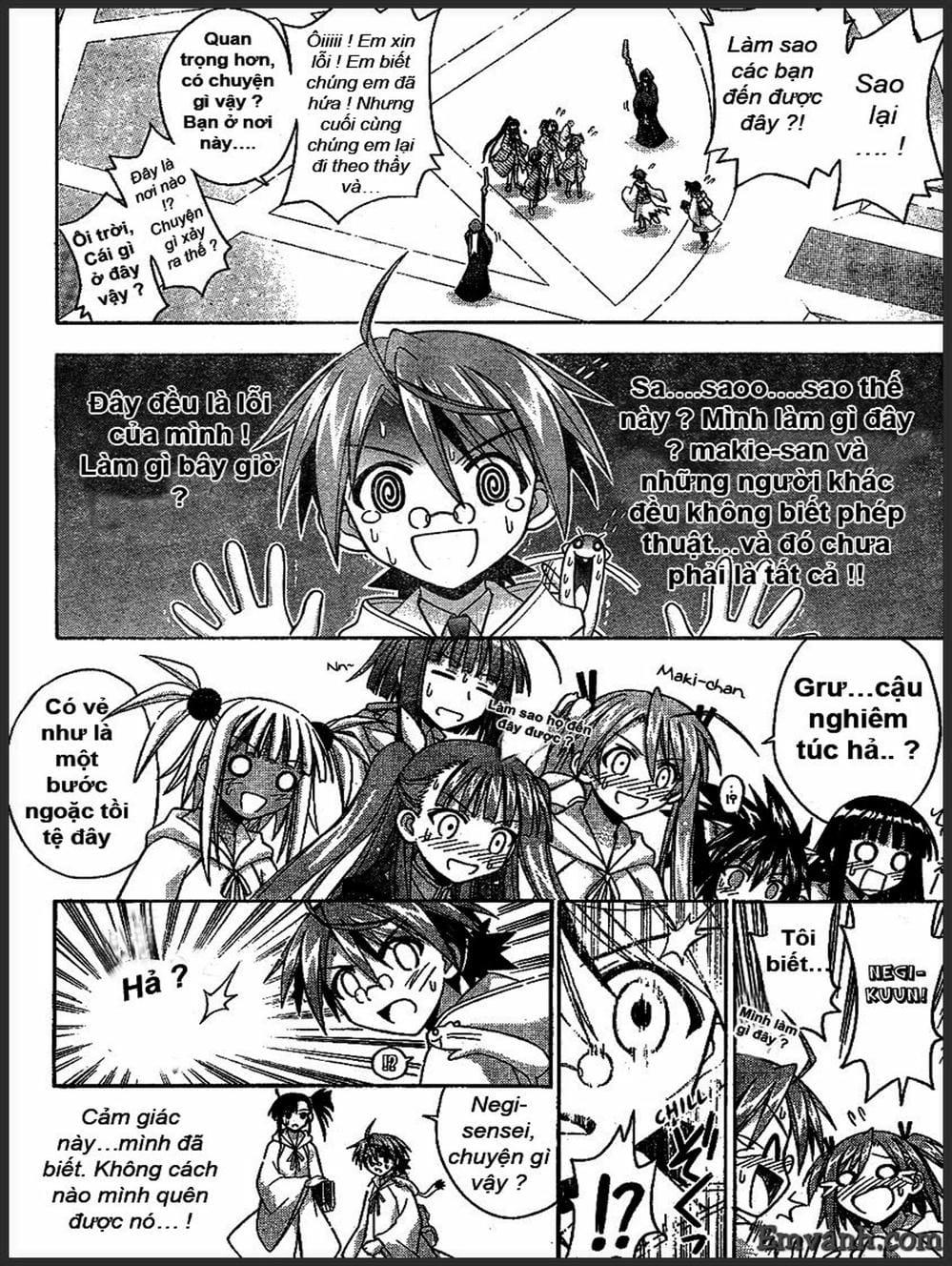 Truyện Tranh Pháp Sư Tí Hon Negima - Mahou Sensei Negima! trang 10