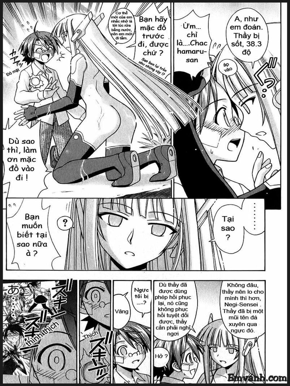 Truyện Tranh Pháp Sư Tí Hon Negima - Mahou Sensei Negima! trang 10