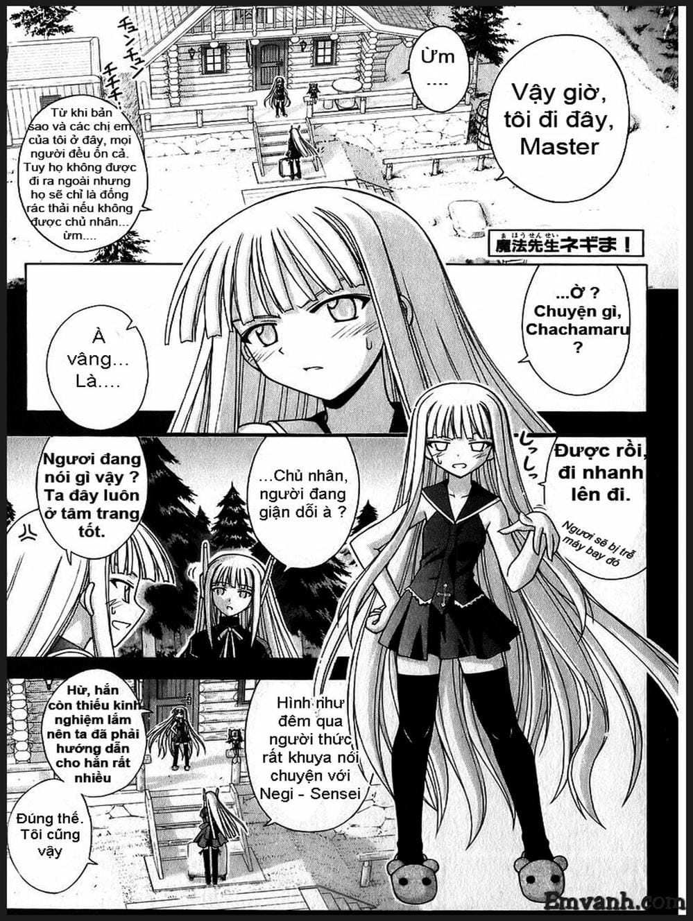 Truyện Tranh Pháp Sư Tí Hon Negima - Mahou Sensei Negima! trang 10