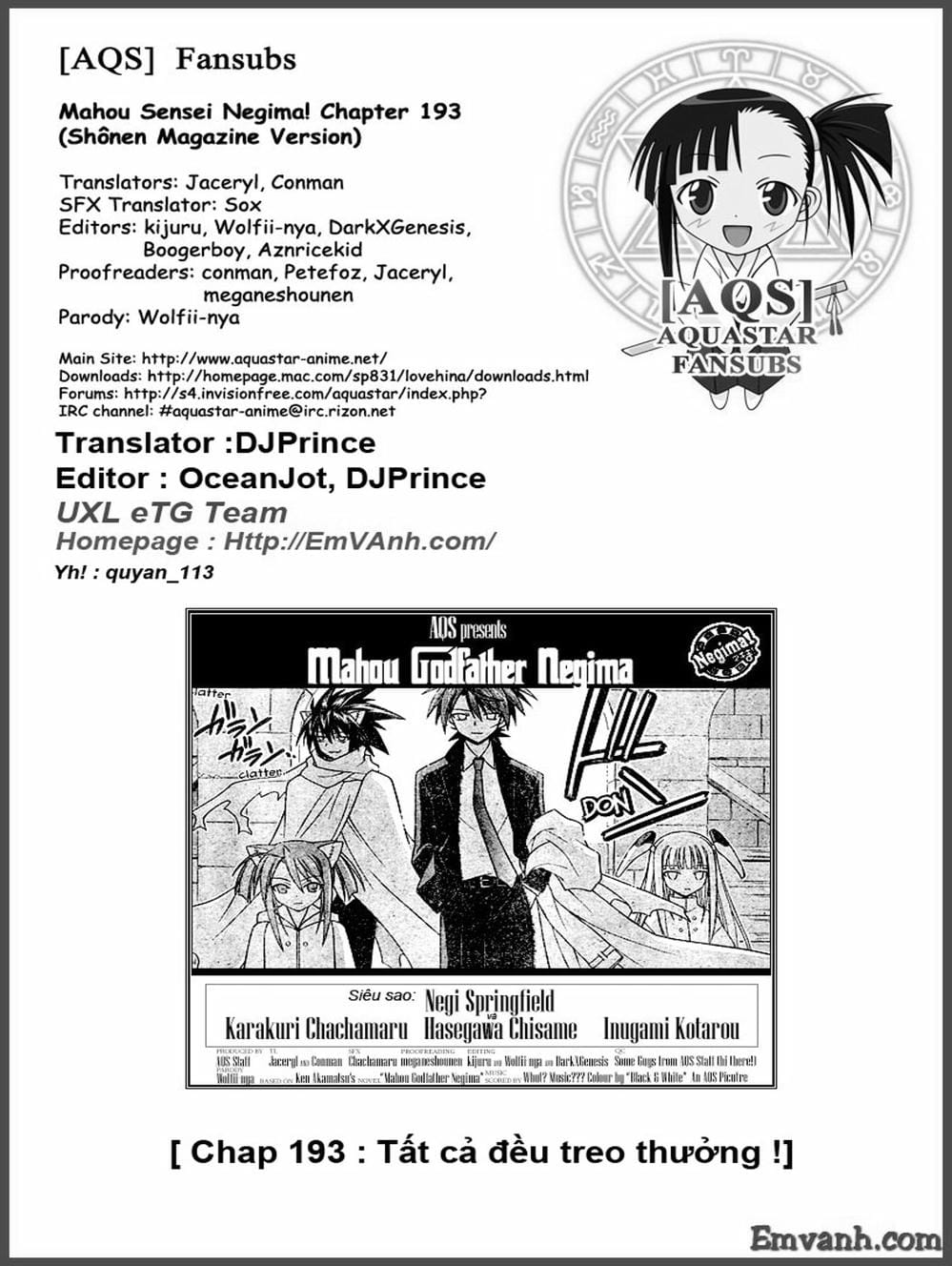 Truyện Tranh Pháp Sư Tí Hon Negima - Mahou Sensei Negima! trang 10