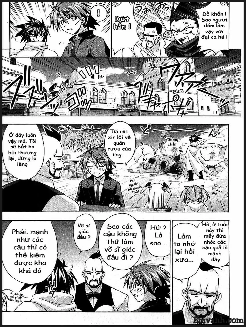 Truyện Tranh Pháp Sư Tí Hon Negima - Mahou Sensei Negima! trang 10