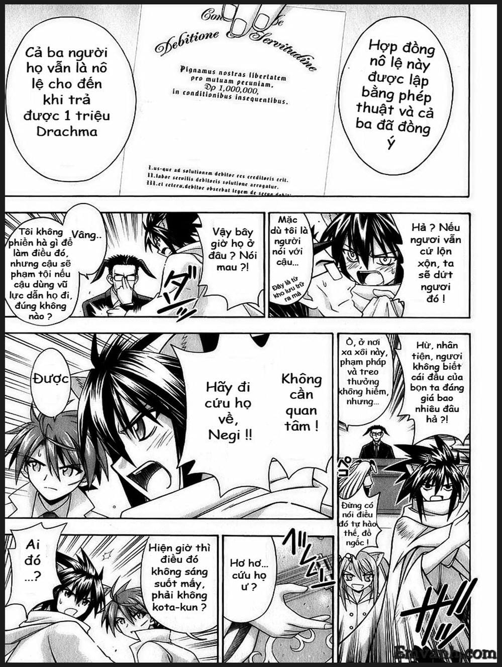 Truyện Tranh Pháp Sư Tí Hon Negima - Mahou Sensei Negima! trang 10
