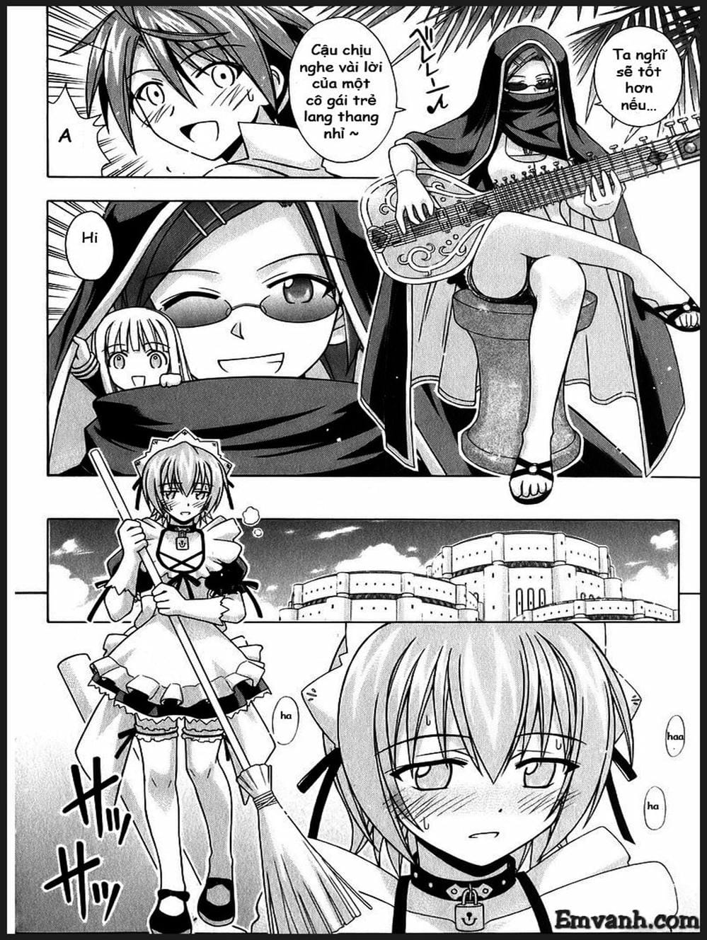 Truyện Tranh Pháp Sư Tí Hon Negima - Mahou Sensei Negima! trang 10