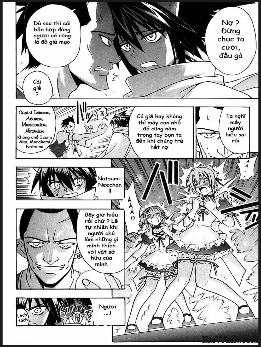 Truyện Tranh Pháp Sư Tí Hon Negima - Mahou Sensei Negima! trang 10
