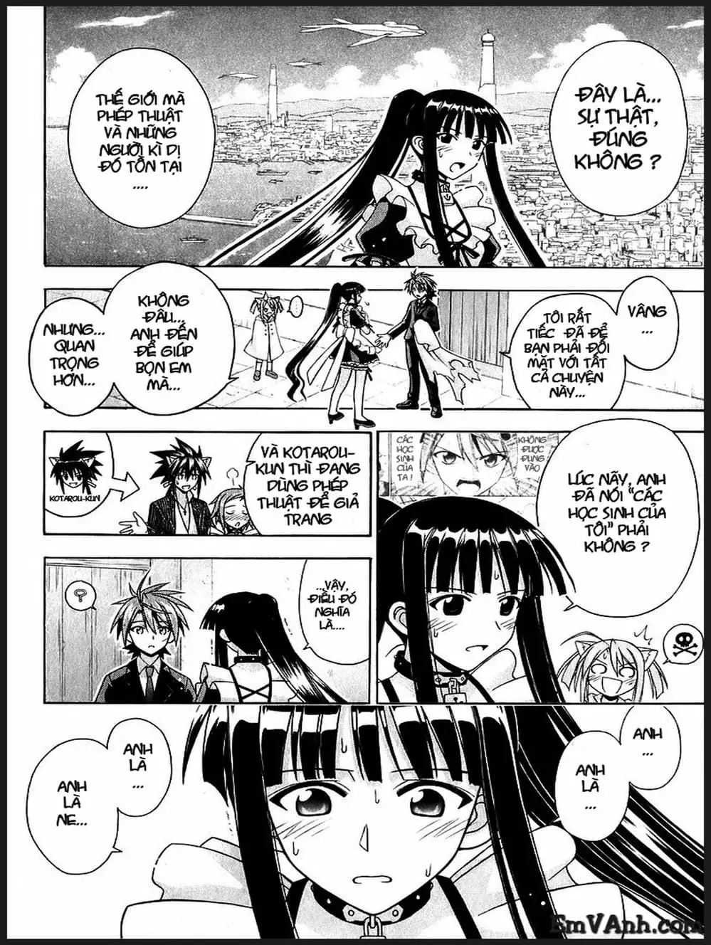 Truyện Tranh Pháp Sư Tí Hon Negima - Mahou Sensei Negima! trang 10