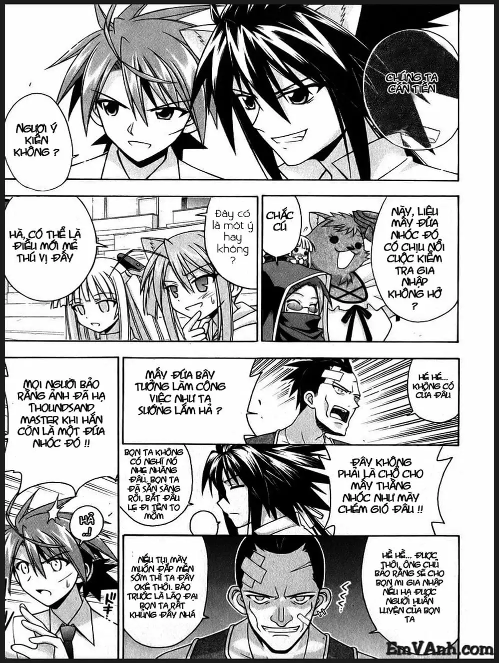 Truyện Tranh Pháp Sư Tí Hon Negima - Mahou Sensei Negima! trang 10