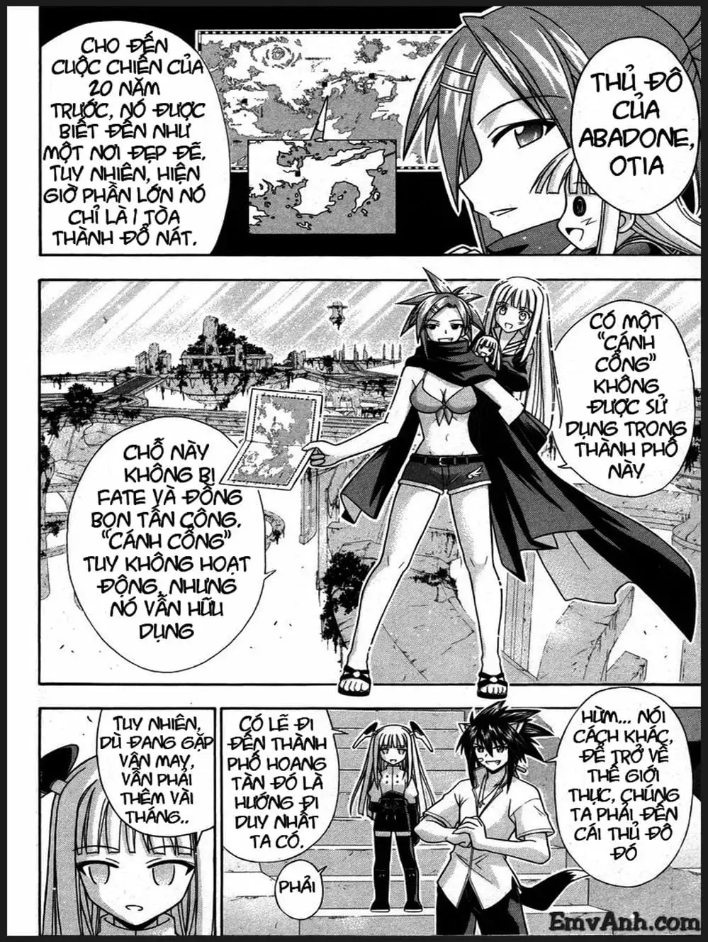 Truyện Tranh Pháp Sư Tí Hon Negima - Mahou Sensei Negima! trang 10