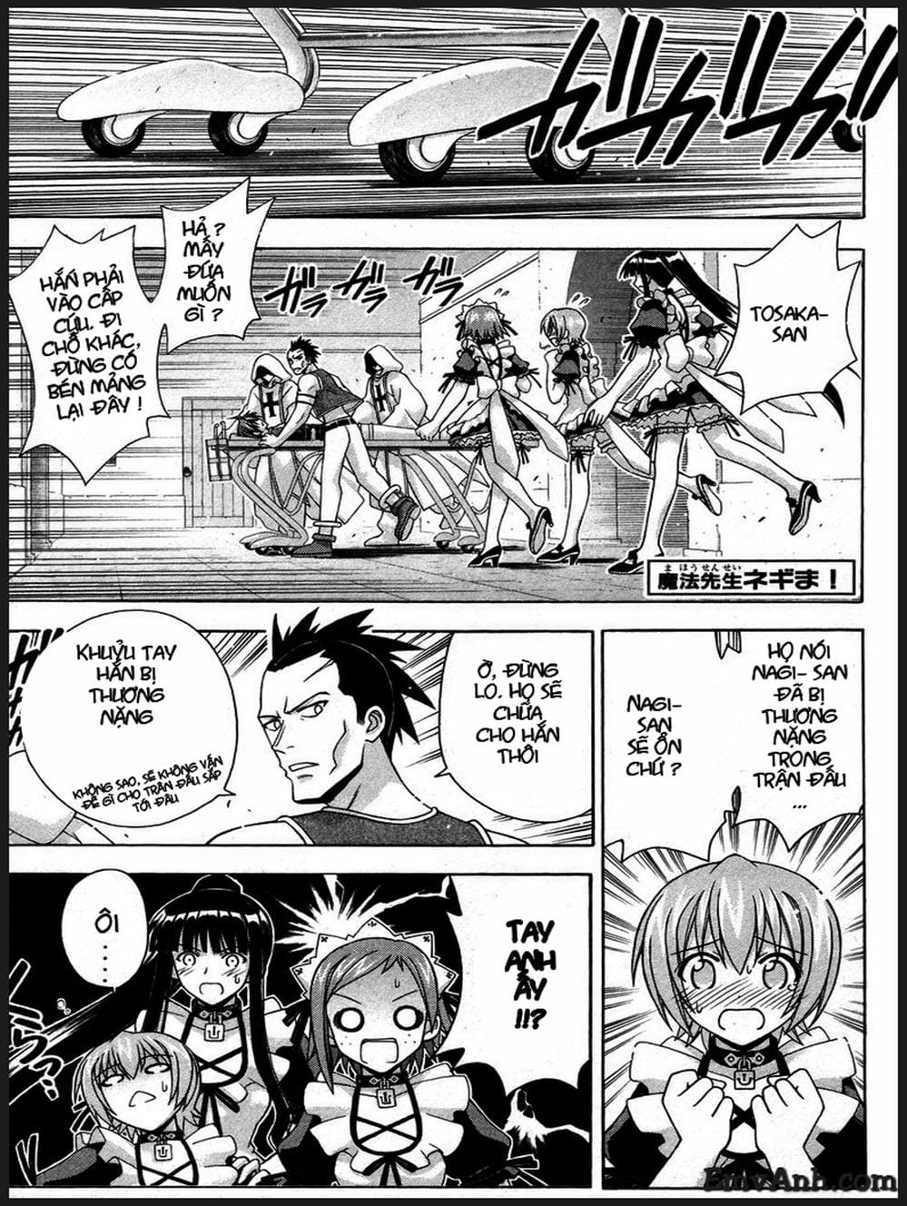 Truyện Tranh Pháp Sư Tí Hon Negima - Mahou Sensei Negima! trang 10