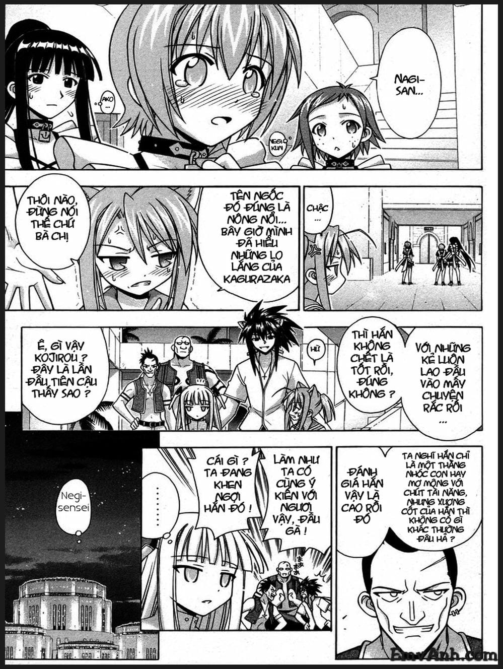 Truyện Tranh Pháp Sư Tí Hon Negima - Mahou Sensei Negima! trang 10