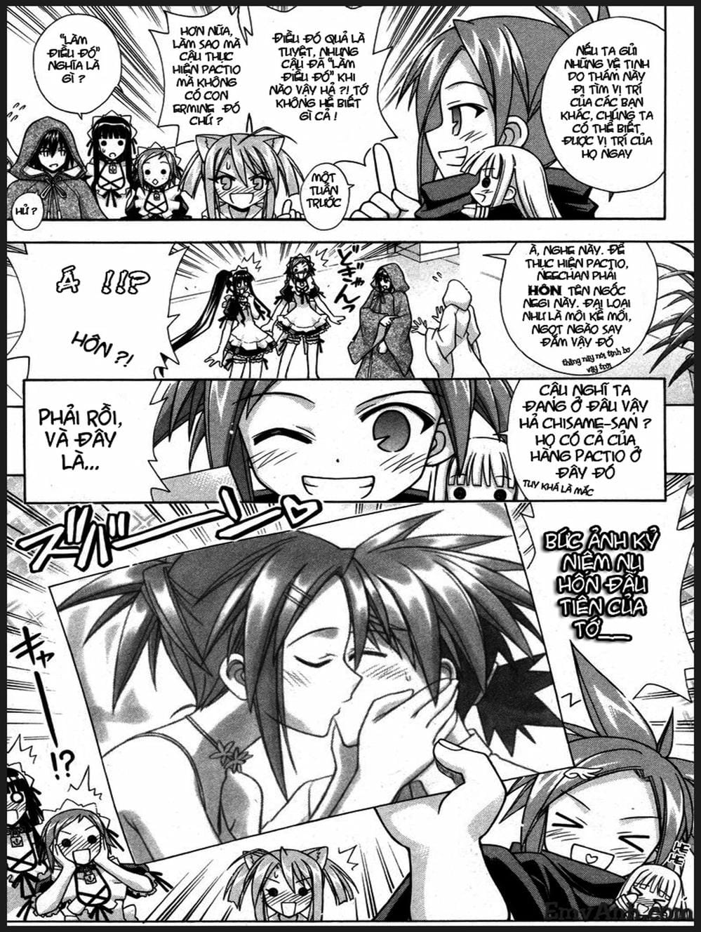Truyện Tranh Pháp Sư Tí Hon Negima - Mahou Sensei Negima! trang 10