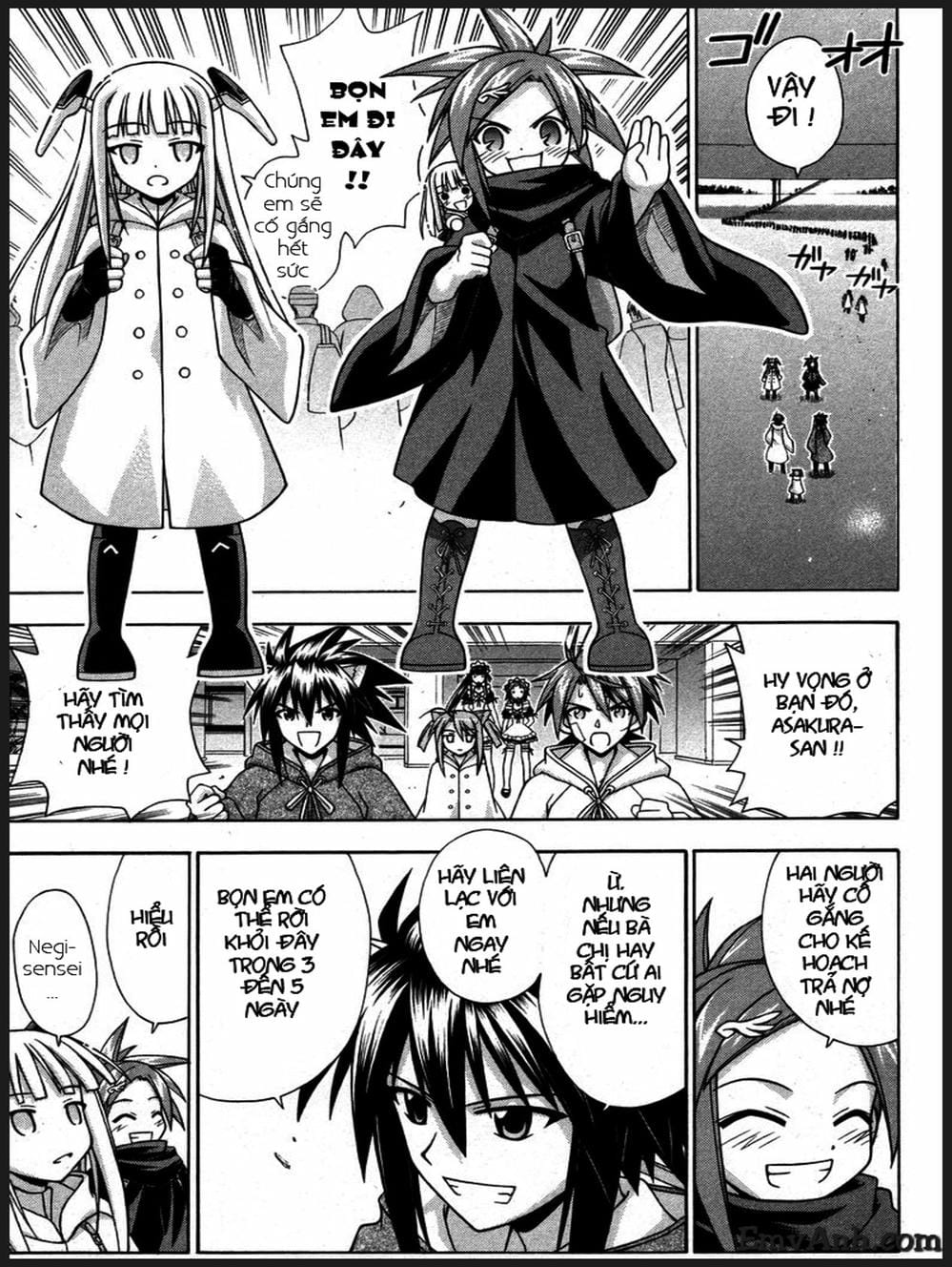Truyện Tranh Pháp Sư Tí Hon Negima - Mahou Sensei Negima! trang 10