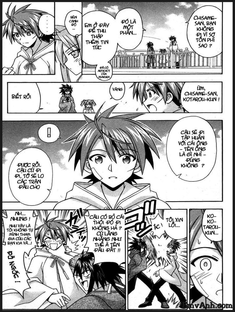 Truyện Tranh Pháp Sư Tí Hon Negima - Mahou Sensei Negima! trang 10