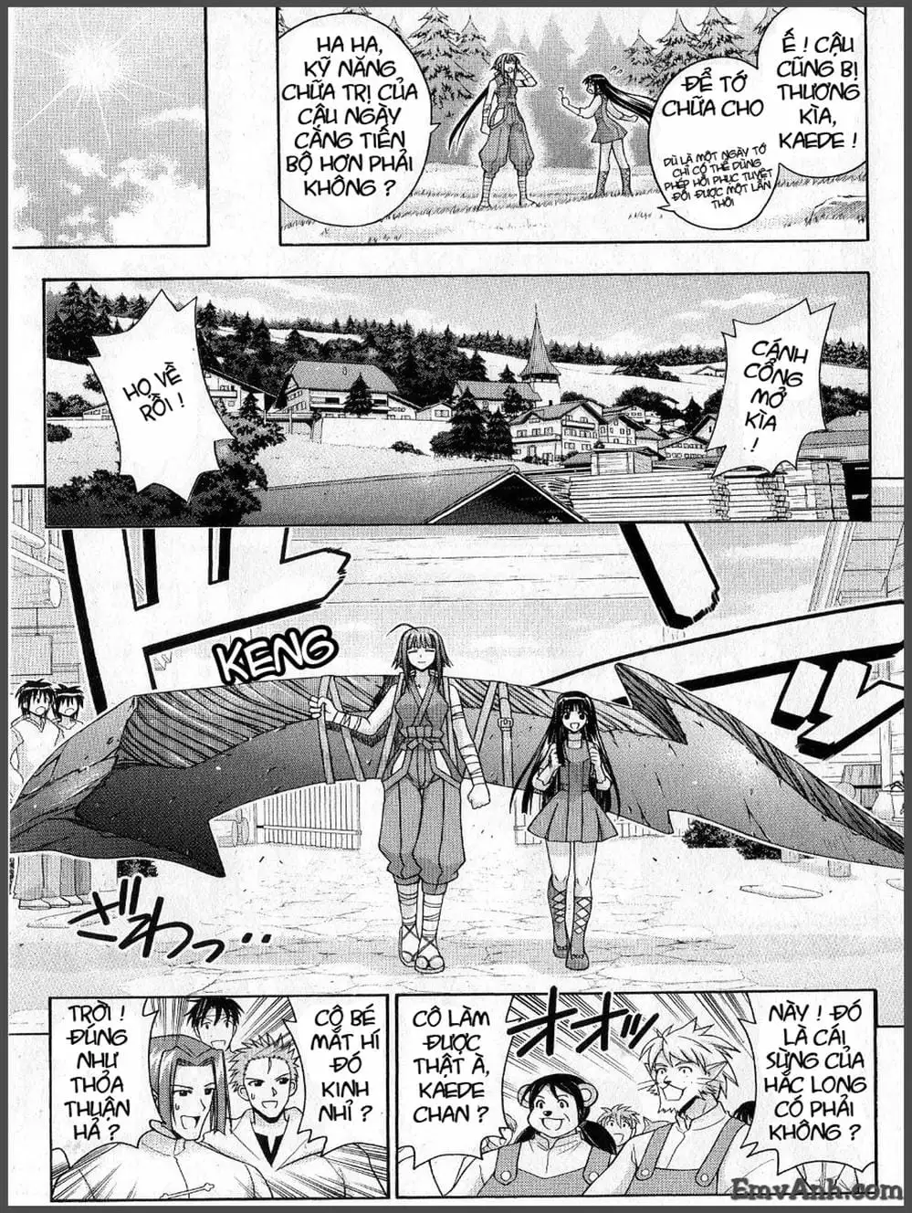 Truyện Tranh Pháp Sư Tí Hon Negima - Mahou Sensei Negima! trang 10