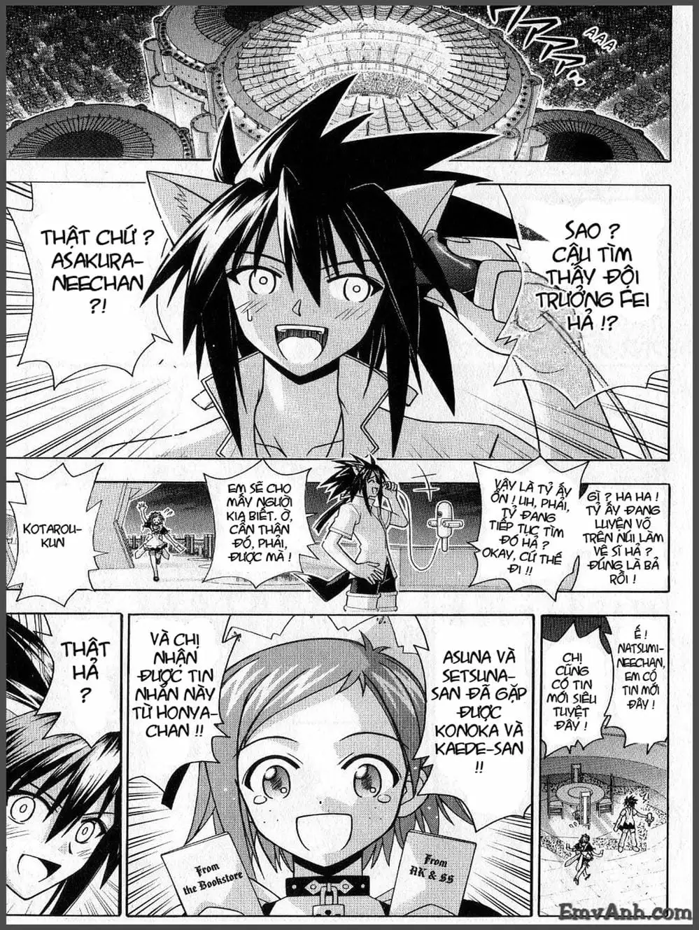 Truyện Tranh Pháp Sư Tí Hon Negima - Mahou Sensei Negima! trang 10