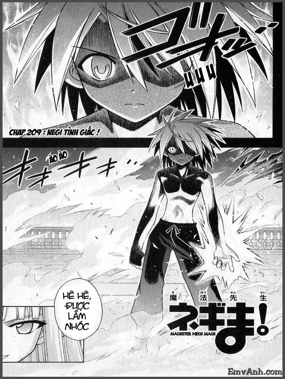 Truyện Tranh Pháp Sư Tí Hon Negima - Mahou Sensei Negima! trang 10