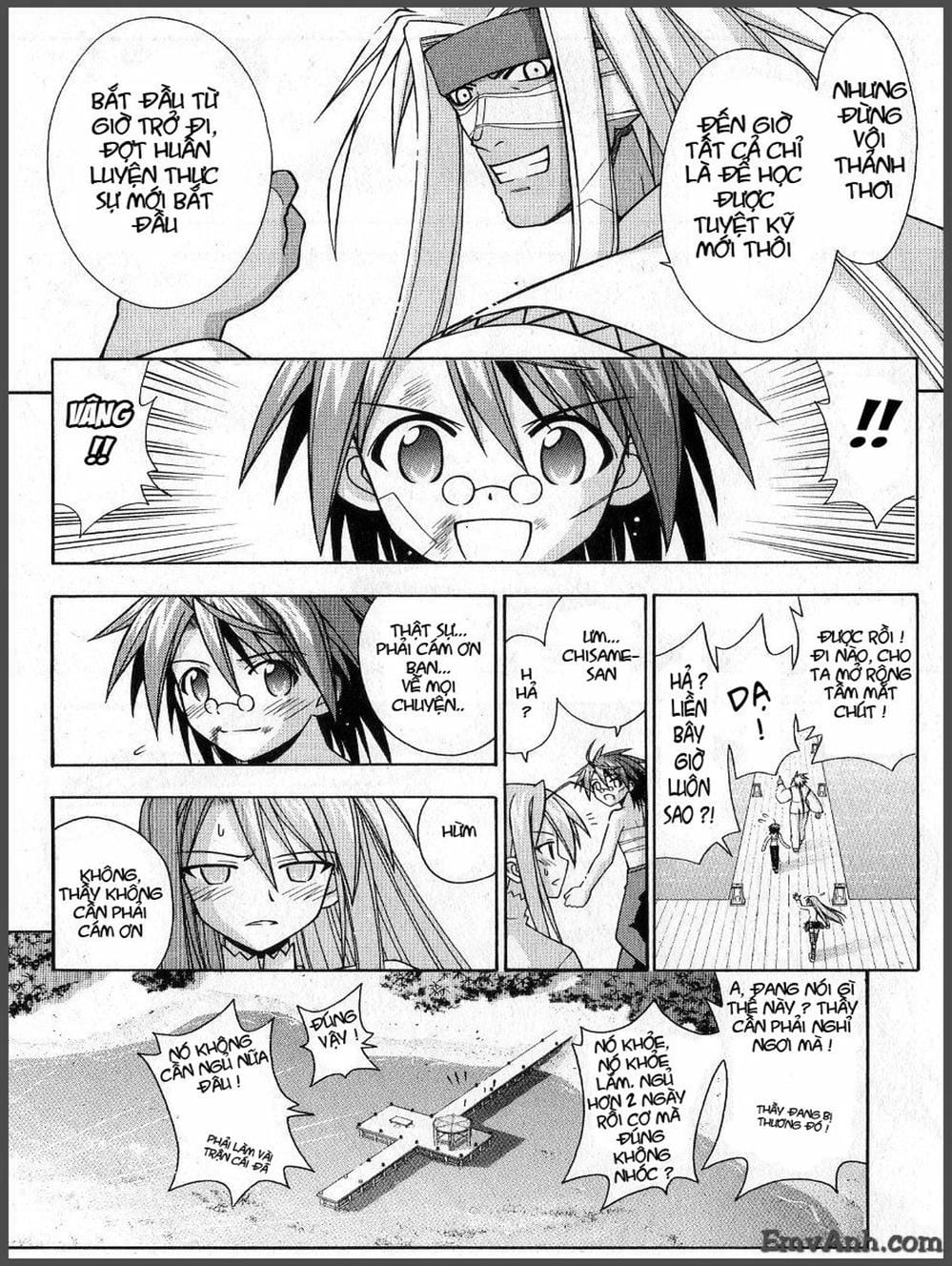 Truyện Tranh Pháp Sư Tí Hon Negima - Mahou Sensei Negima! trang 10