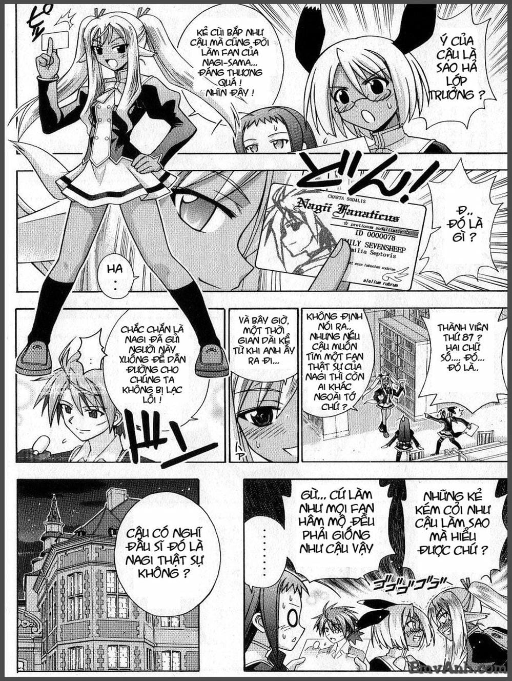 Truyện Tranh Pháp Sư Tí Hon Negima - Mahou Sensei Negima! trang 10