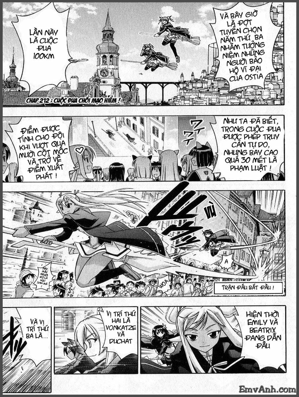 Truyện Tranh Pháp Sư Tí Hon Negima - Mahou Sensei Negima! trang 10