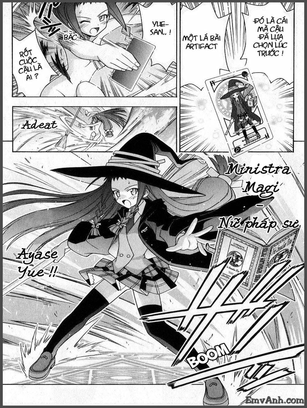 Truyện Tranh Pháp Sư Tí Hon Negima - Mahou Sensei Negima! trang 10