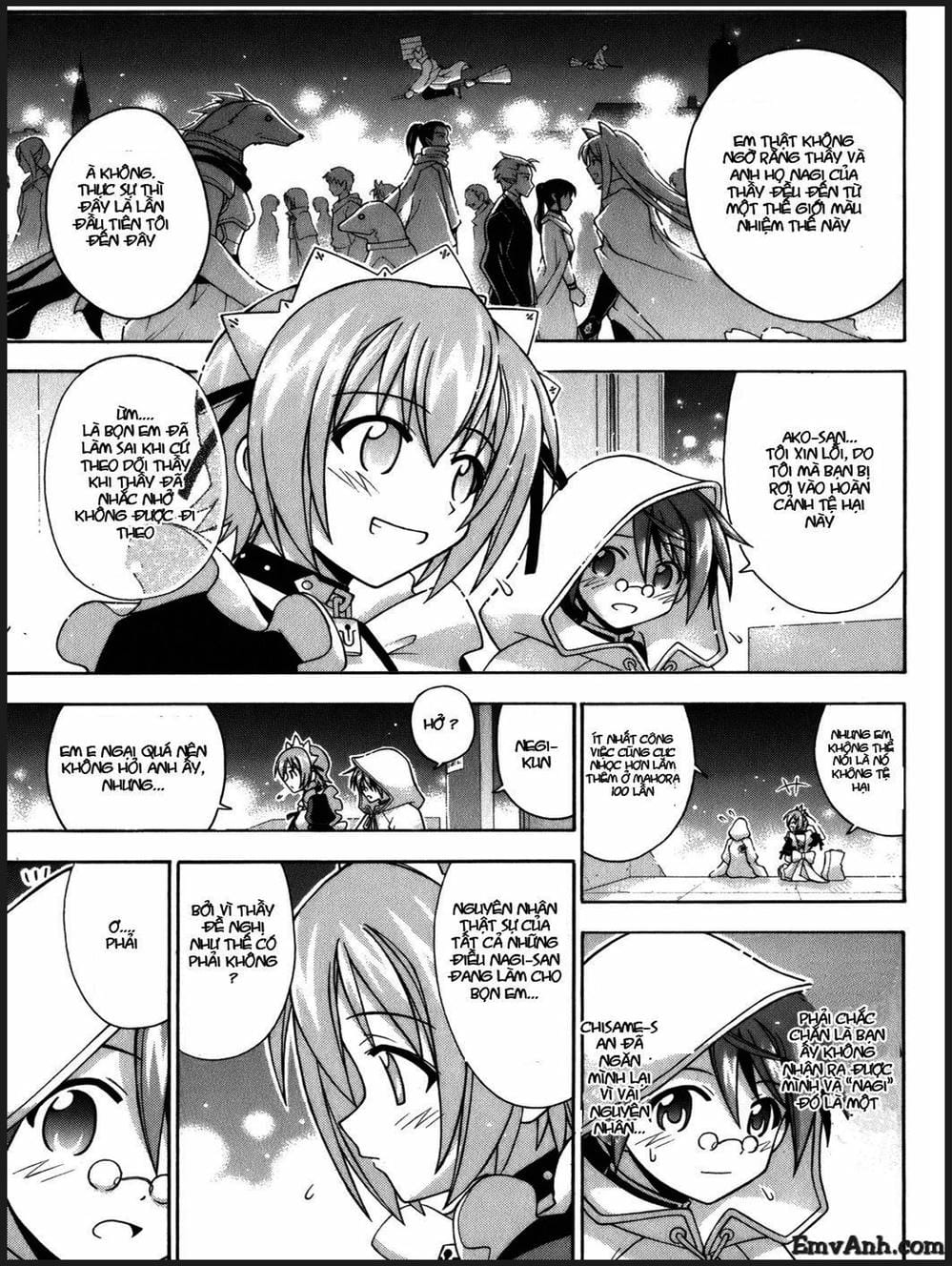 Truyện Tranh Pháp Sư Tí Hon Negima - Mahou Sensei Negima! trang 10