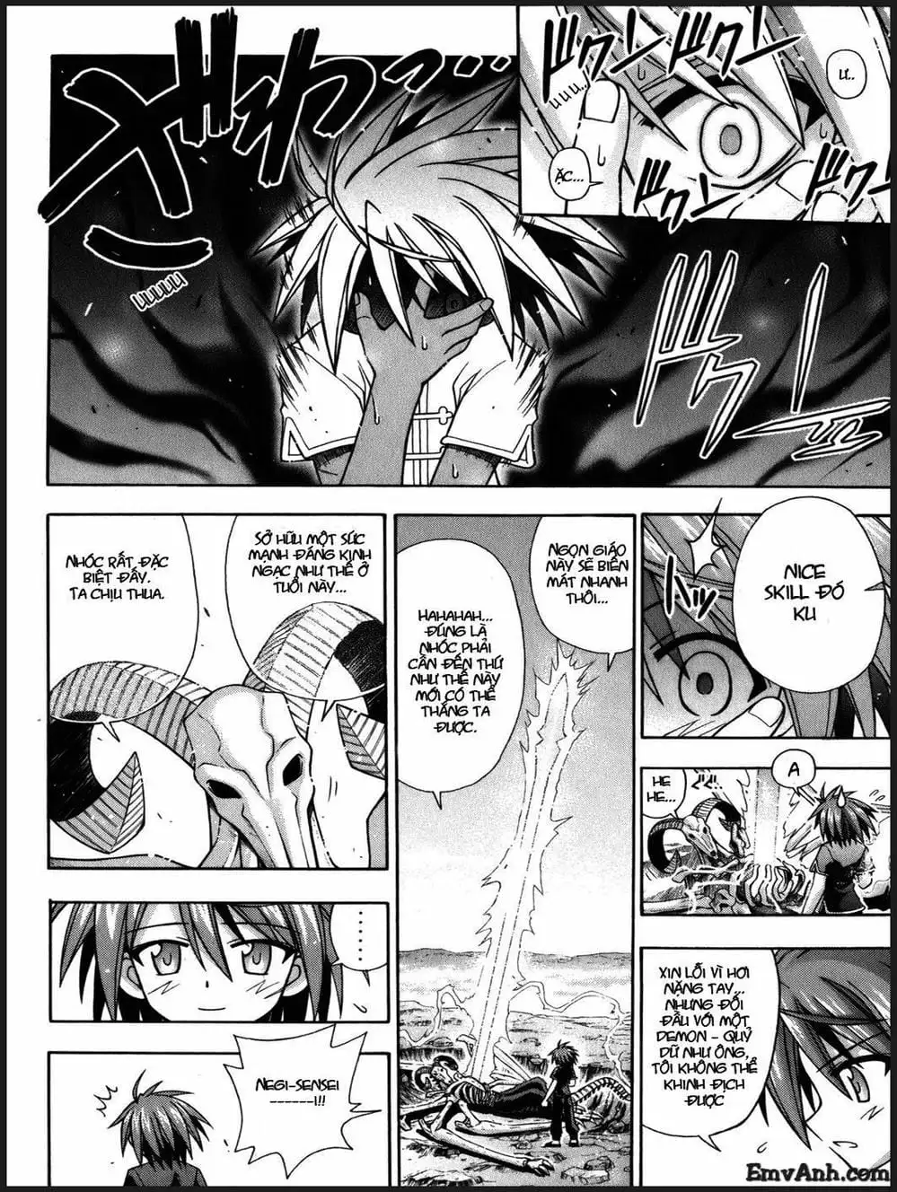 Truyện Tranh Pháp Sư Tí Hon Negima - Mahou Sensei Negima! trang 10