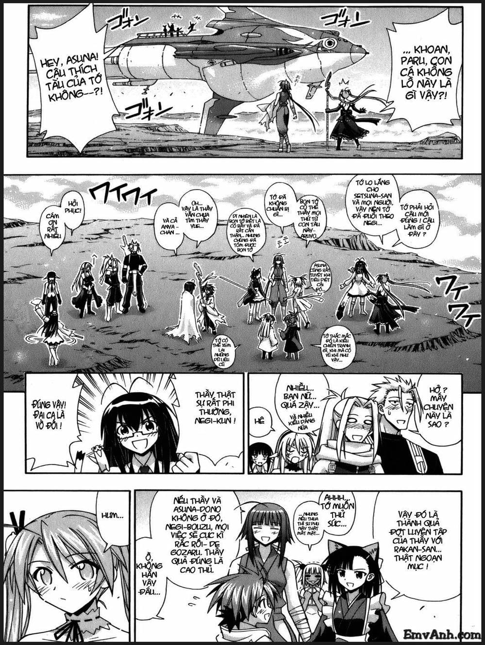 Truyện Tranh Pháp Sư Tí Hon Negima - Mahou Sensei Negima! trang 10