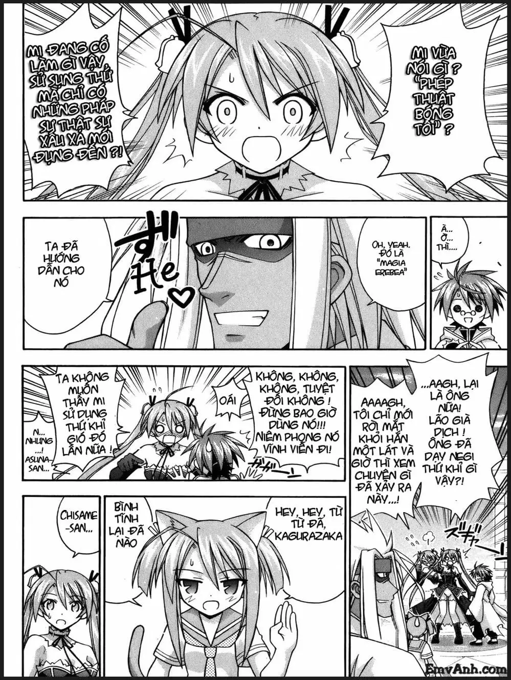 Truyện Tranh Pháp Sư Tí Hon Negima - Mahou Sensei Negima! trang 10