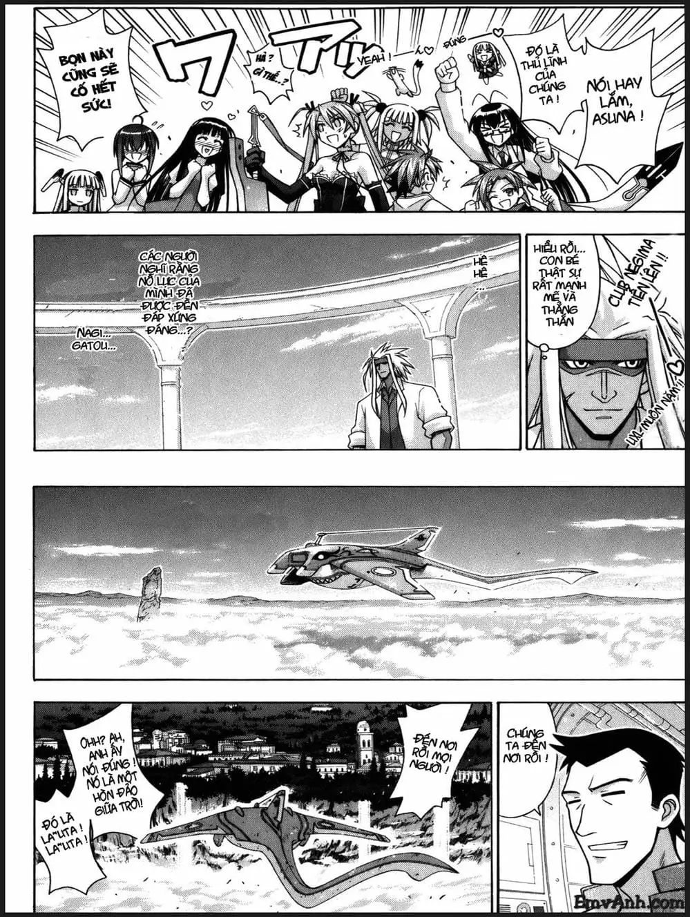 Truyện Tranh Pháp Sư Tí Hon Negima - Mahou Sensei Negima! trang 10