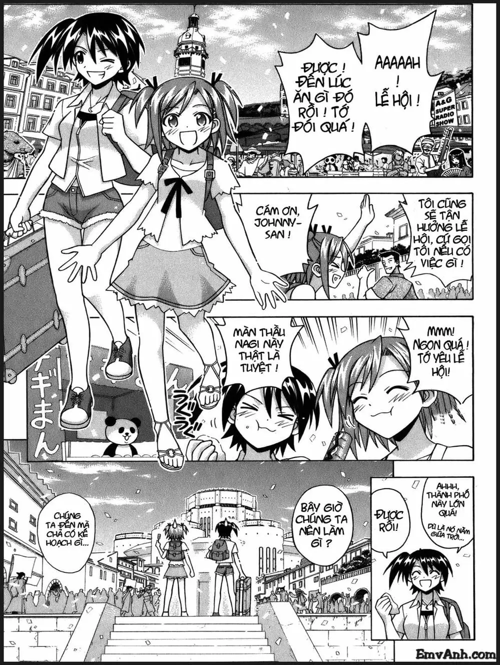 Truyện Tranh Pháp Sư Tí Hon Negima - Mahou Sensei Negima! trang 10