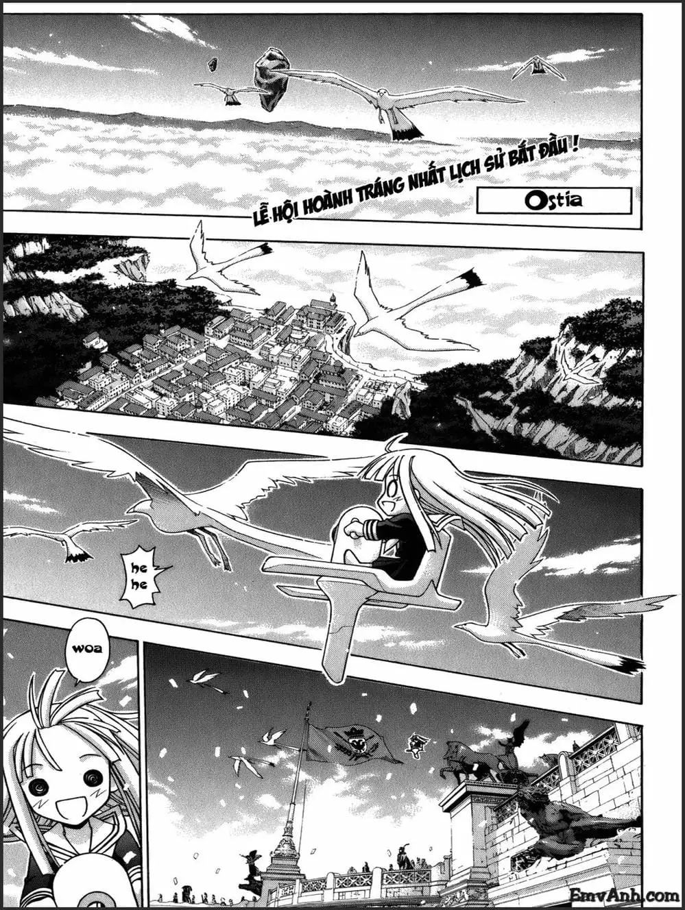 Truyện Tranh Pháp Sư Tí Hon Negima - Mahou Sensei Negima! trang 10