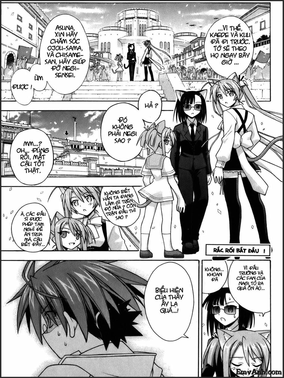 Truyện Tranh Pháp Sư Tí Hon Negima - Mahou Sensei Negima! trang 10