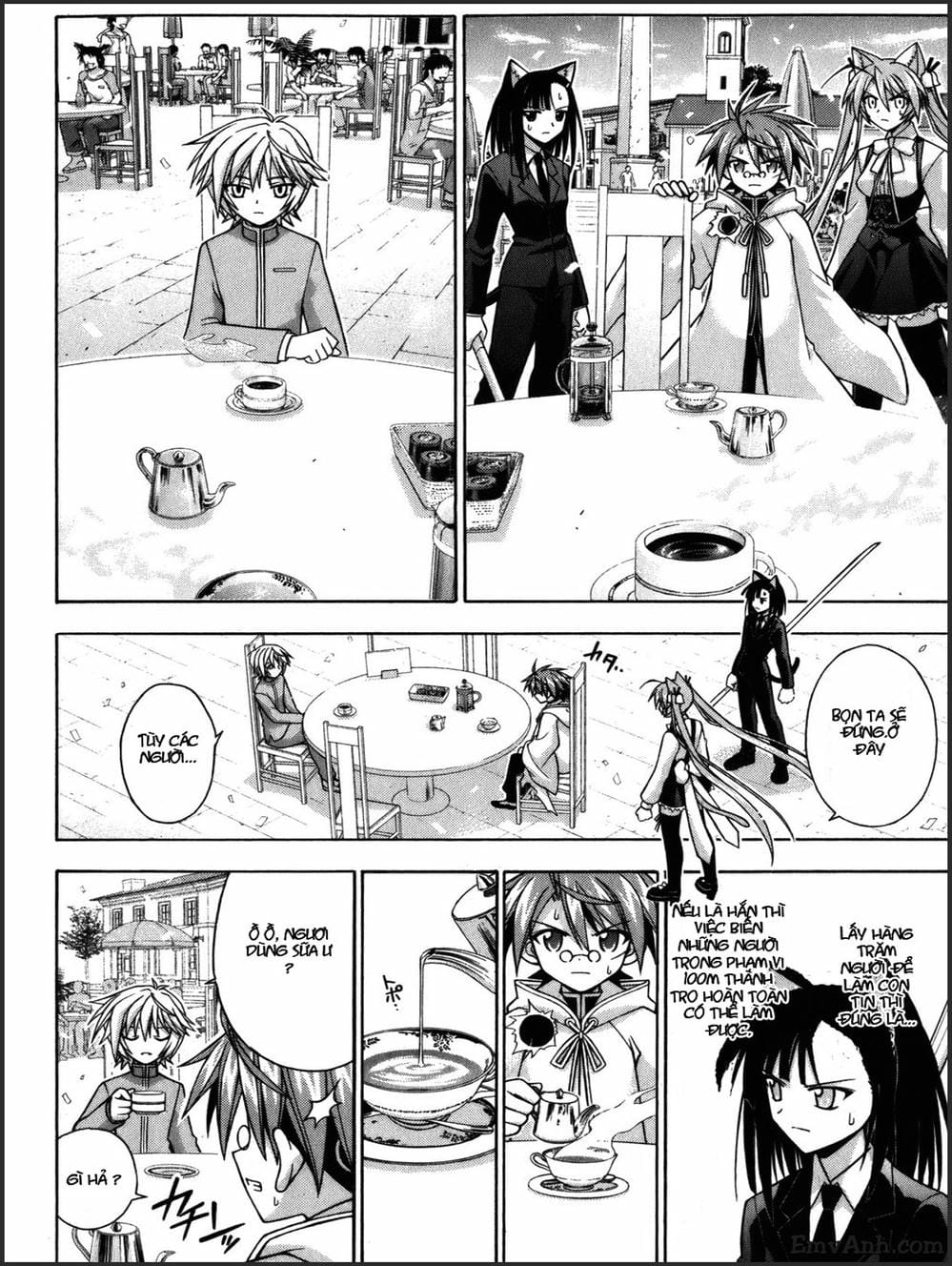 Truyện Tranh Pháp Sư Tí Hon Negima - Mahou Sensei Negima! trang 10