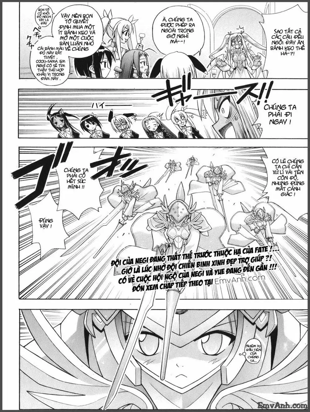 Truyện Tranh Pháp Sư Tí Hon Negima - Mahou Sensei Negima! trang 10
