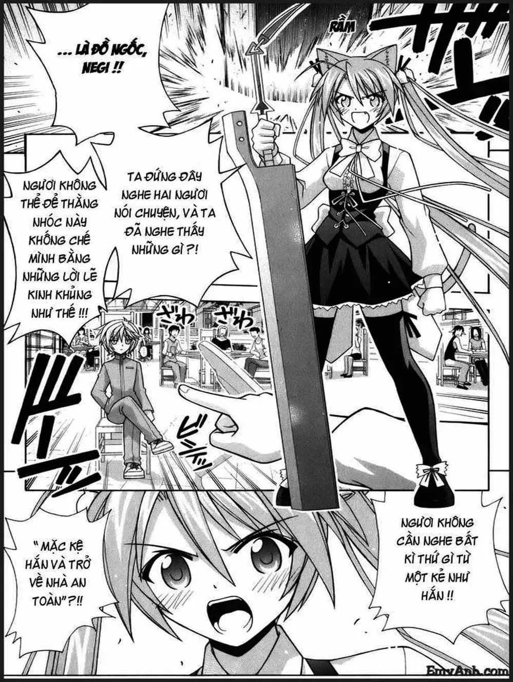 Truyện Tranh Pháp Sư Tí Hon Negima - Mahou Sensei Negima! trang 10