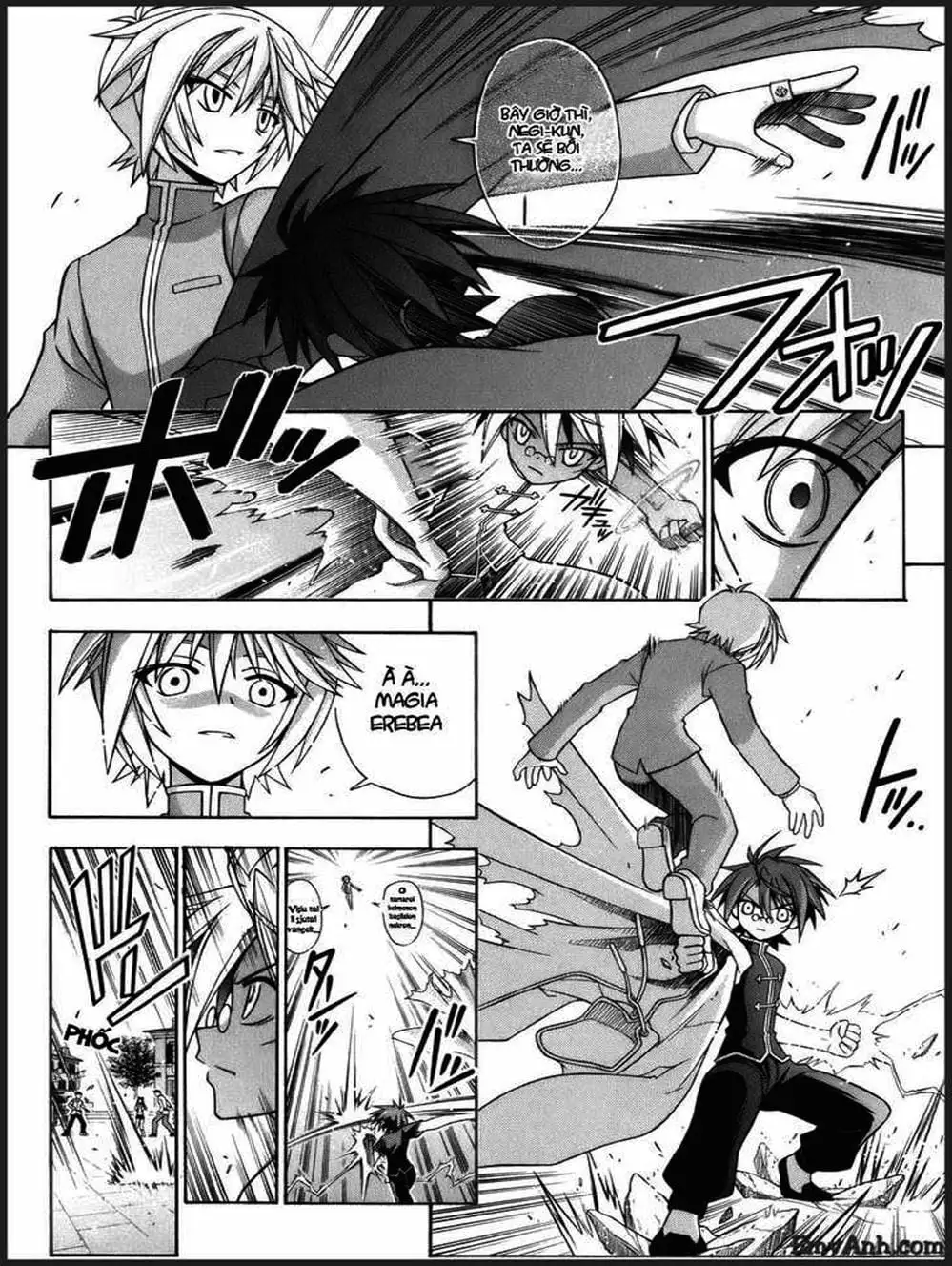 Truyện Tranh Pháp Sư Tí Hon Negima - Mahou Sensei Negima! trang 10