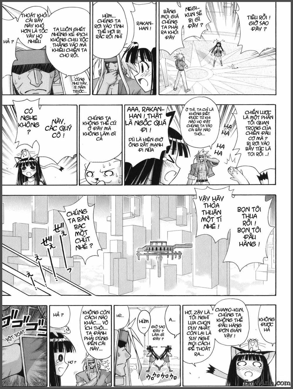 Truyện Tranh Pháp Sư Tí Hon Negima - Mahou Sensei Negima! trang 10