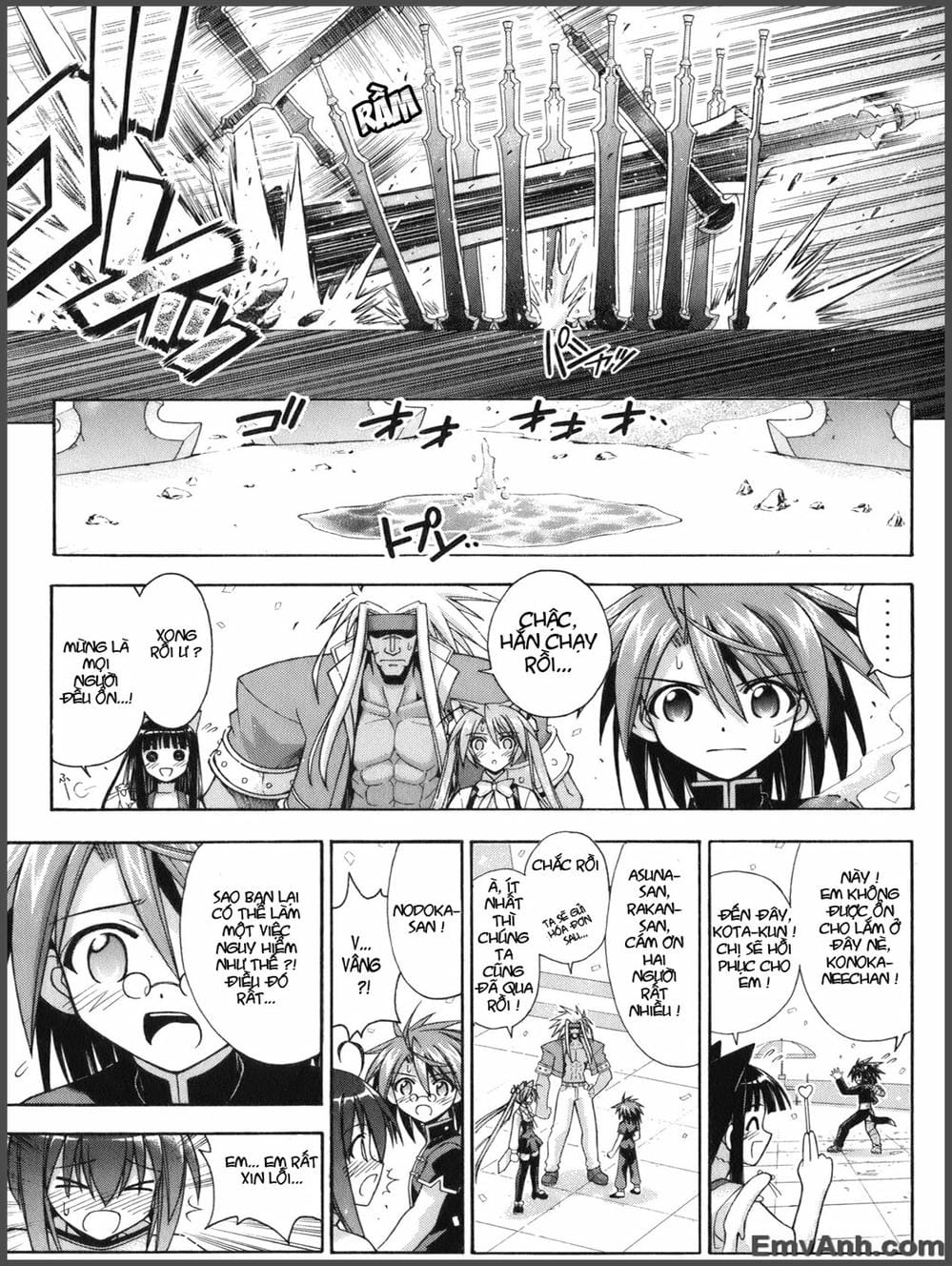 Truyện Tranh Pháp Sư Tí Hon Negima - Mahou Sensei Negima! trang 10