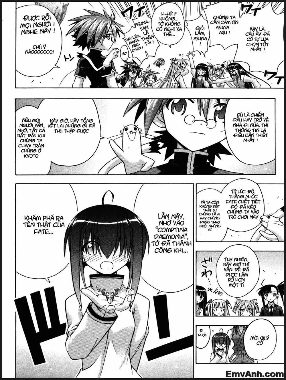 Truyện Tranh Pháp Sư Tí Hon Negima - Mahou Sensei Negima! trang 10