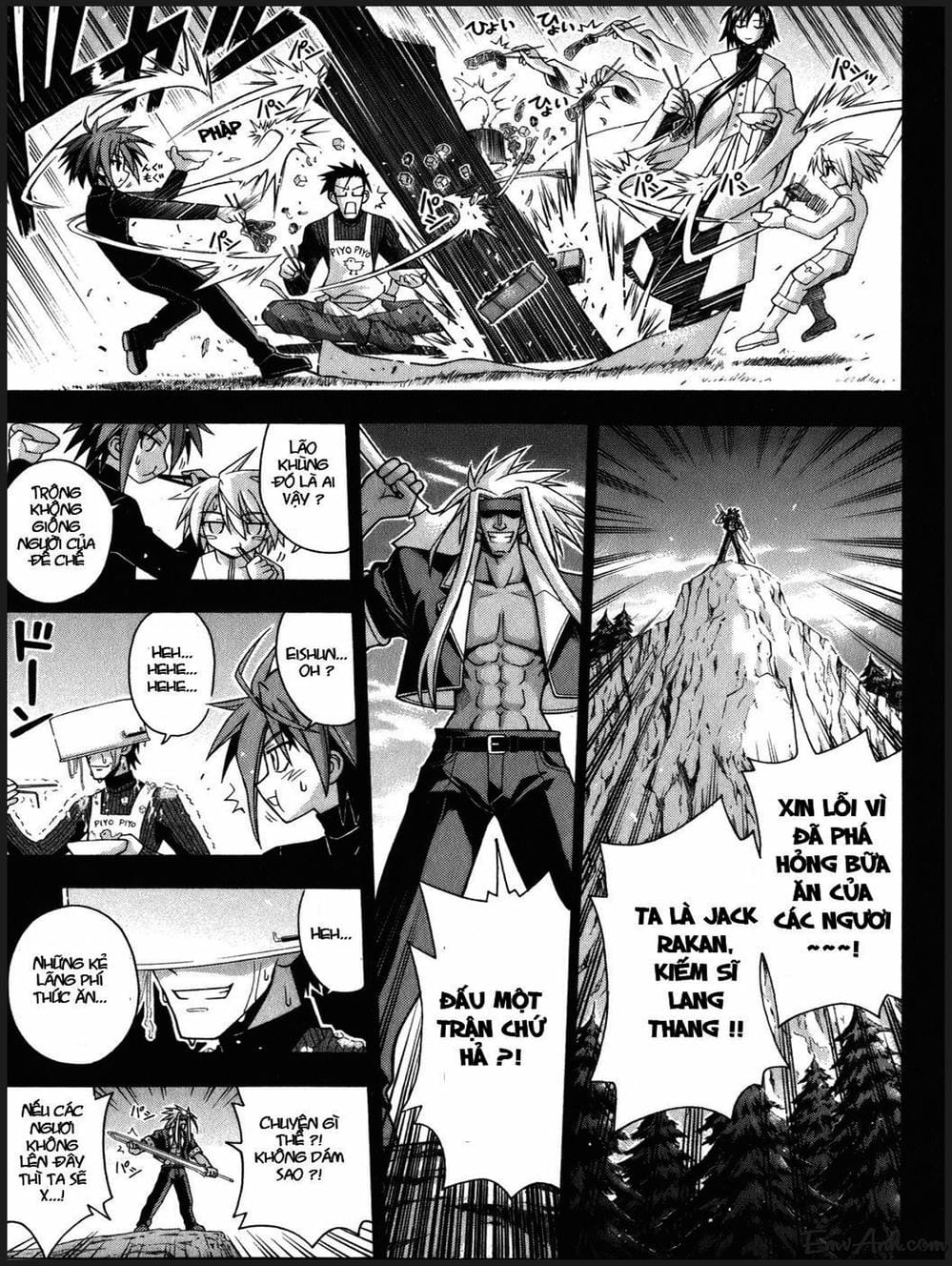 Truyện Tranh Pháp Sư Tí Hon Negima - Mahou Sensei Negima! trang 10