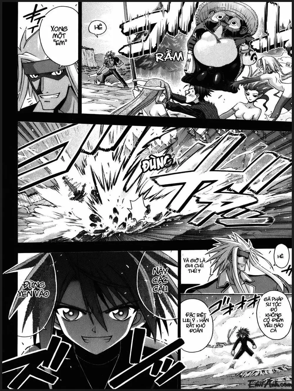 Truyện Tranh Pháp Sư Tí Hon Negima - Mahou Sensei Negima! trang 10