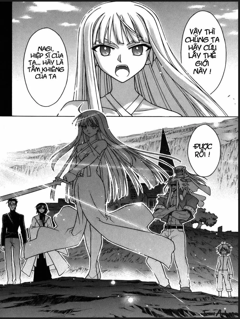 Truyện Tranh Pháp Sư Tí Hon Negima - Mahou Sensei Negima! trang 10
